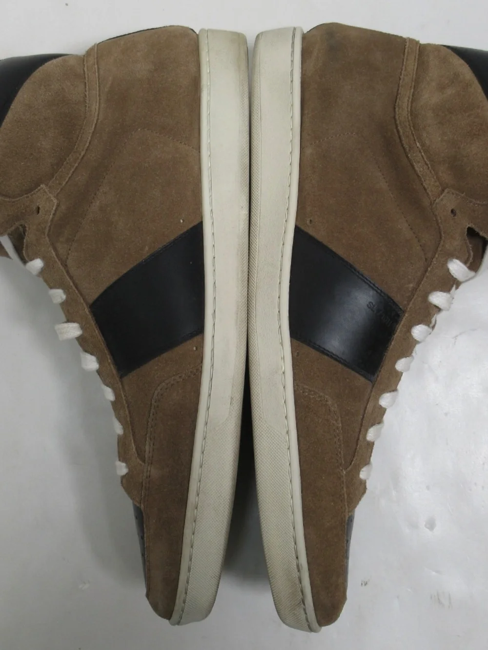 Saint Laurent Court Classic SL/ 10H Sneakers Brown Black 17 US / 16 UK / 50 EU
